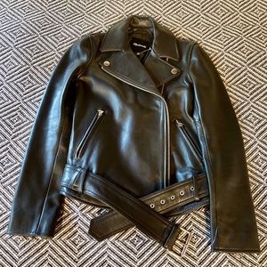 Madewell Ultimate Leather Motorcycle Jacket NWOT